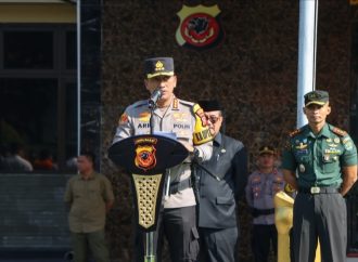 Polresta Cirebon Gelar Apel Siaga Bencana Musim Hujan