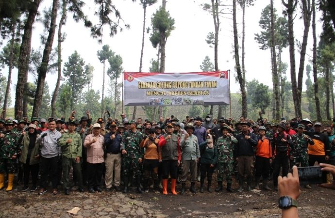 Dandim Brebes: Rehabilitasi Hutan dengan ‘Tangan Tuhan’