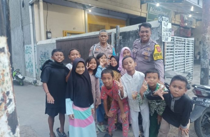 Polsek Utbar Berikan Edukasi Stop Bullying Kepada Anak-Anak Cirebon Kota,G.-