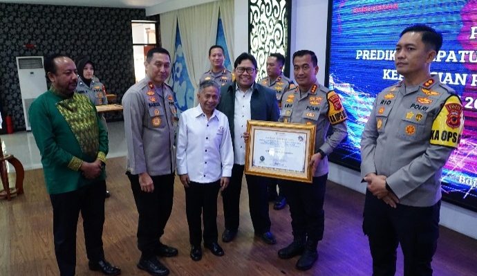 Dua Kali Polresta Cirebon Raih Penghargaan dari Ombudsman RI Terkait Standard Pelayanan Publik