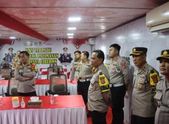 Kapolresta Cirebon Cek Kesiapan Pos Operasi Lilin Lodaya