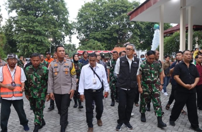 Ops Lilin Lodaya 2023, Kapolres Cirebon Kota bersama Forkopimda Pantau Pospam dan Posyan