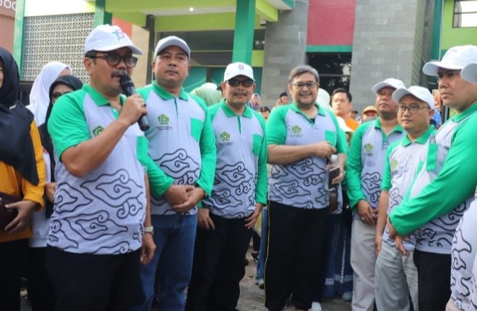 1500 Orang Ikut Jalan Sehat, Peringati Hari Amal Bhakti ke-78 Kemenag Kabupaten Cirebon