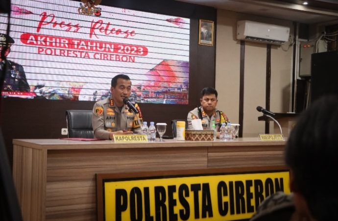 Pengungkapan Kasus Tindak Pidana di Wilayah Hukum Polresta Cirebon Meningkat