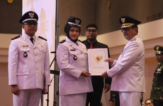 100 Kuwu Hasil Pilwu Serentak Dilantik, Ini Pesan Bupati Imron