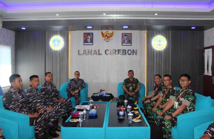 Danlanal Cirebon Terima Kunjungan Pasis Dikreg LXIV Seskoad TA 2024