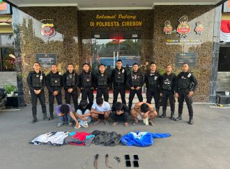Tim Patroli Raimas Macan Kumbang 852 Polresta Cirebon Gagalkan Tawuran di Arjawinangun