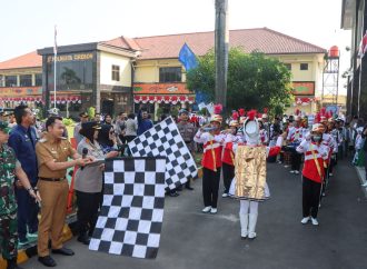 Polresta Cirebon Gandeng KPAID Gelar Karnaval Pelajar Kampanye Stop Kekerasan Anak