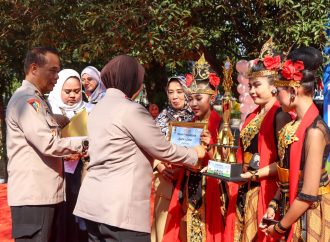 Polresta Cirebon Gandeng KPAID Gelar Lomba Tari Hari Anak Nasional 2024