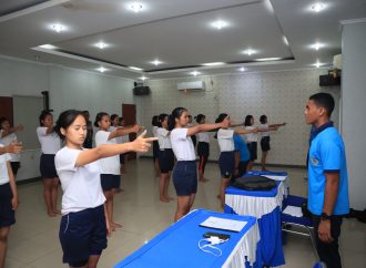 Calon Prajurit Jalasena Sub Panda Lanal Cirebon Laksanakan Tes Kesamaptaan Jasmani
