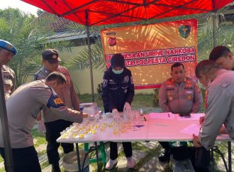 Ratusan Personel Plresta Cirebon Jalani Tes