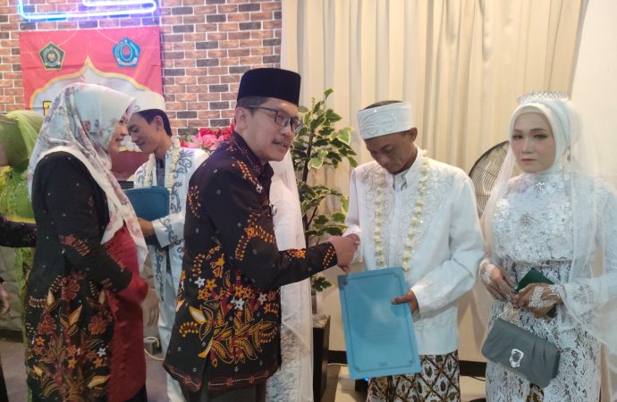 Pemkab Fasilitasi Nikah Gratis Lima Pengantin