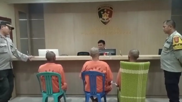 Polsek Arjawinangun Amankan 3 Pelaku Pencurian Kendaraan R4