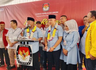 KPU Majalengka Terima Pendaftaran Calon Bupati Eman-Dena