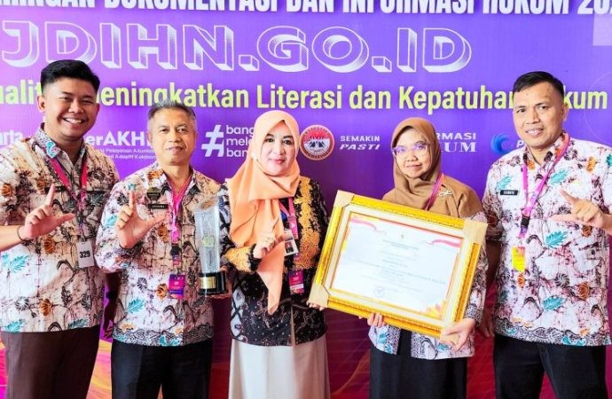 Terbaik Keempat Nasional, Kabupaten Tegal Raih JDIH