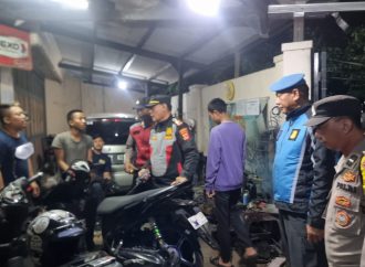 Sambangi Bengkel Motor, Polsek Talun Imbau Tidak Layani Penggantian Knalpot Berisik