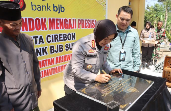 Polresta Cirebon Resmikan Pondok Mengaji Presisi bersama Bank BJB Sumber