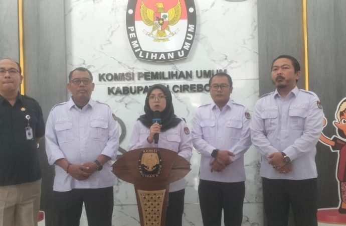 KPU Kabupaten Cirebon Tetapkan 4 Pasangan Calon