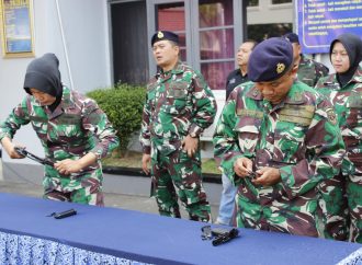 Lanal Cirebon Laksanakan Uji Terampil Glagaspur Tingkat P1 dan P2 TA. 2024