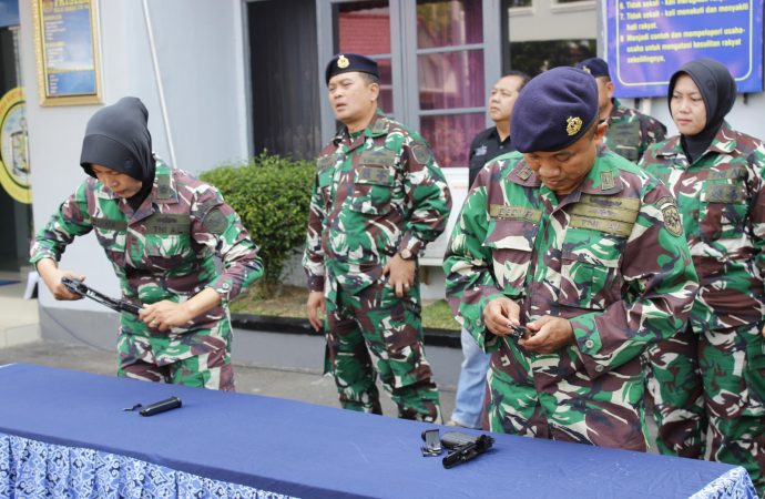 Lanal Cirebon Laksanakan Uji Terampil Glagaspur Tingkat P1 dan P2 TA. 2024
