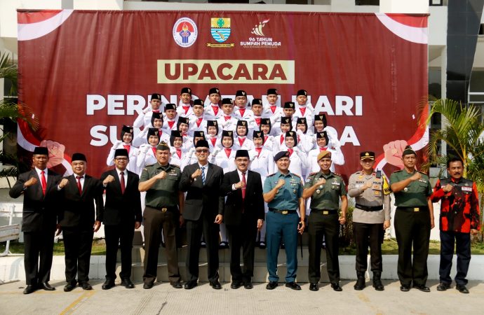 Danlanal Cirebon Ikuti Upacara Peringatan Hari Sumpah Pemuda Ke-96