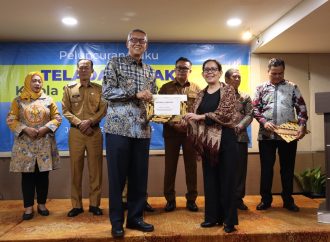 Pj Wali Kota Terima Apresiasi Buku “ Teladan Bijak Kelola Susut dan Sisa Pangan”