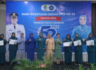 Pj Walikota Cirebon Hadiri Peringatan Hari Kesatuan Gerak PKK th.2024