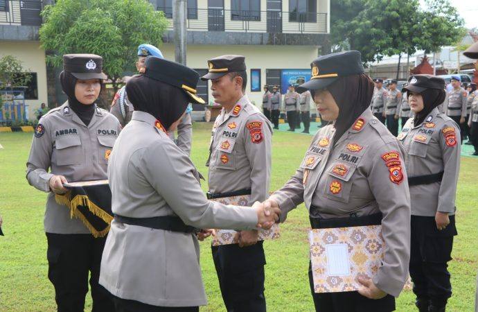 Kapolresta Cirebon, Penghargaan Kepada Personil Berprestasi