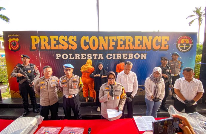 Polresta Cirebon Ungkap 3 Kasus, Penganiayaan,TPPO, Penyalahgunaan Pupuk Bersubsidi