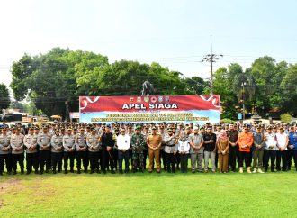 Polresta Cirebon Gelar Apel Serpas Pengamanan TPS Pilkada Serentak 2024