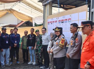 Kapolresta Cirebon bersama Forkopimda Laksanakan Monitoring TPS Pilkada Serentak