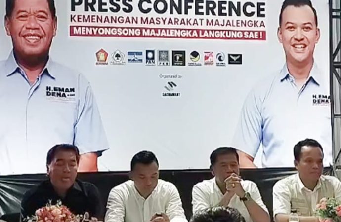 Hasil Quick Count Pilkada Majalengka Eman-Dena Unggul