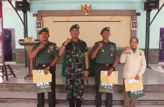 Dandim 0614/Kota Cirebon Lepas Anggota Purna Tugas