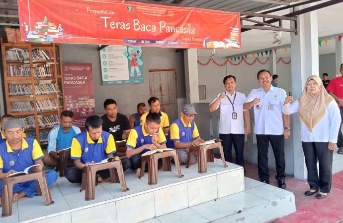 Lapas Brebes Miliki Teras Baca Pancasila