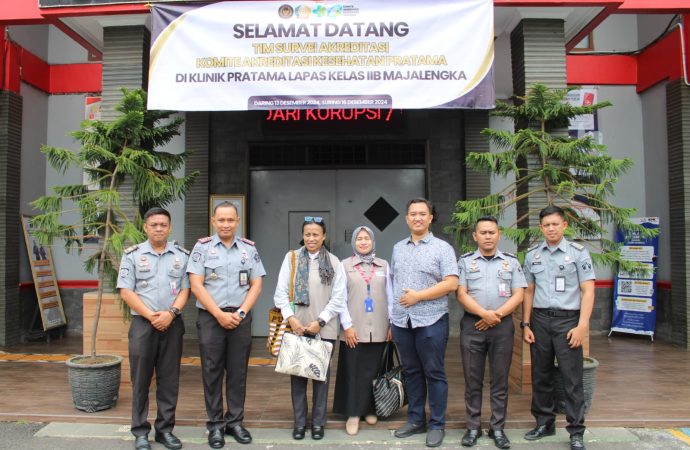 Klinik Pratama Lapas Majalengka Jalani Survei Akreditasi