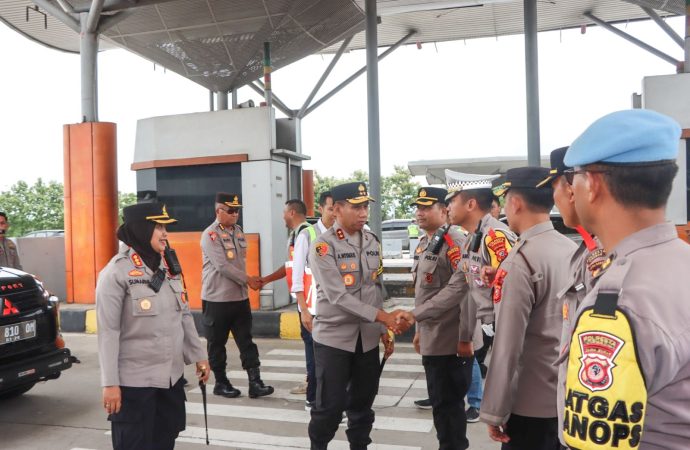 Ops Lilin Lodaya 2024, Kapolresta Cirebon Sambut Kunjungan Kapolda Jawa Barat