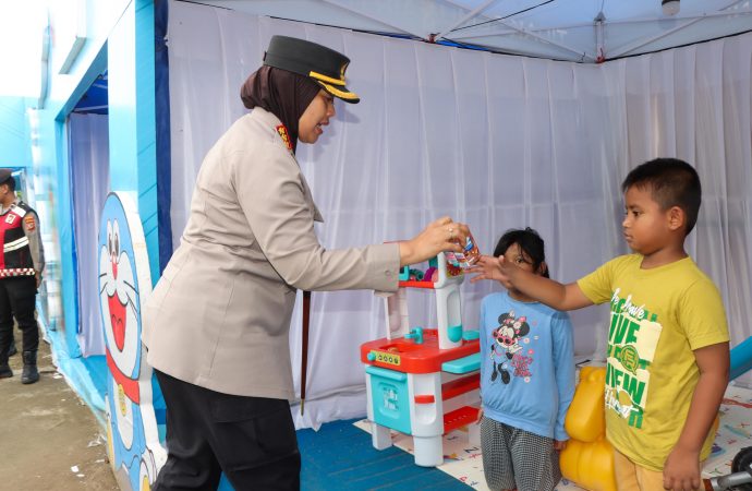 Kapolresta Cirebon Cek Pos Pelayanan Rest Area 229 B untuk Pengamanan Arus Balik