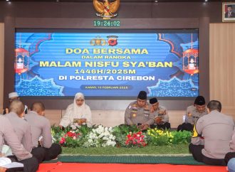 Polresta Cirebon Gelar Doa Bersama dalam Rangka Malam Nisfu Sya’ban 1446H/2025M