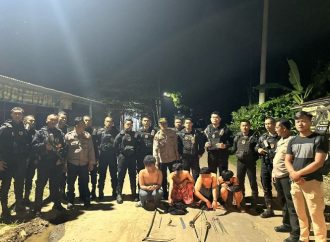 Raimas Macan Kumbang 852 Polresta Cirebon Gagalkan Tawuran di Kecamatan Kaliwedi