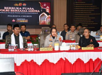 Polresta Cirebon Ikuti Zoom Meeting Pembagian Takjil dan Buka Puasa Bersama Kapolri