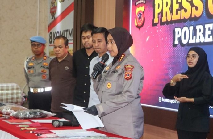 Polresta Cirebon Ungkap 7 Kasus Tindak Pidana, Amankan 13 Tersangka