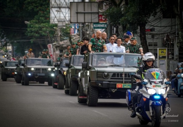 Kirab Maung MV3, Alutsista Nasional dan Kedekatan TNI-Polri dengan Masyarakat