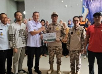 Kemhan Salurkan Bantuan untuk Korban Banjir Bandang di Citeureup