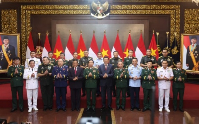 Menhan RI dan Menhan Vietnam Bahas Kerja Sama Pertahanan