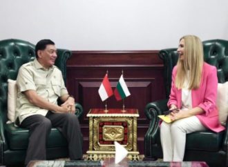 Menhan Sjafrie Menerima Kunjungan Dubes Bulgaria, Perluas Kemitraan