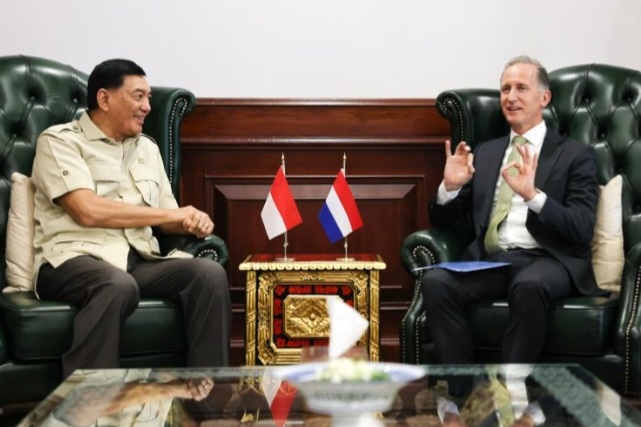 Menhan Sjafrie Menerima Kunjungan Dubes Belanda, Kembangkan Kolaborasi Pertahanan