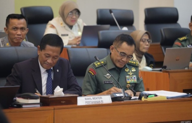 Wamenhan Hadiri Rapat Kerja, Komisi I DPR RI dan Pemerintah Sepakat Pembicaraan Tingkat I tentang RUU TNI
