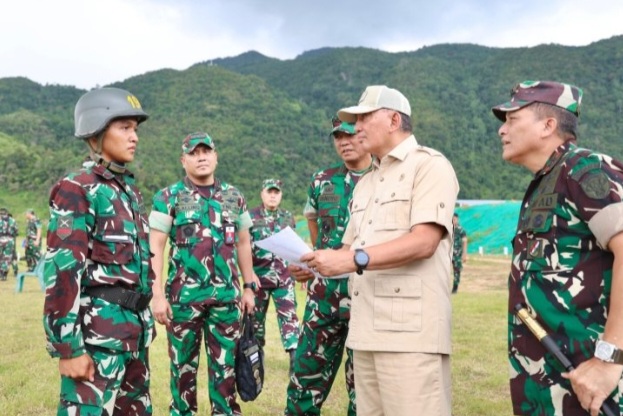 Menhan Sjafrie Tinjau Kesiapan Pendidikan di Rindam Iskandar Muda