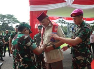 Menhan Sjafrie Kunjungi Rindam Jaya, Tekankan Pentingnya Pembangunan Kekuatan TNI