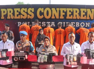 Polresta Cirebon Ungkap 7 Kasus Narkoba Selama April 2025, 9 Tersangka Diamankan